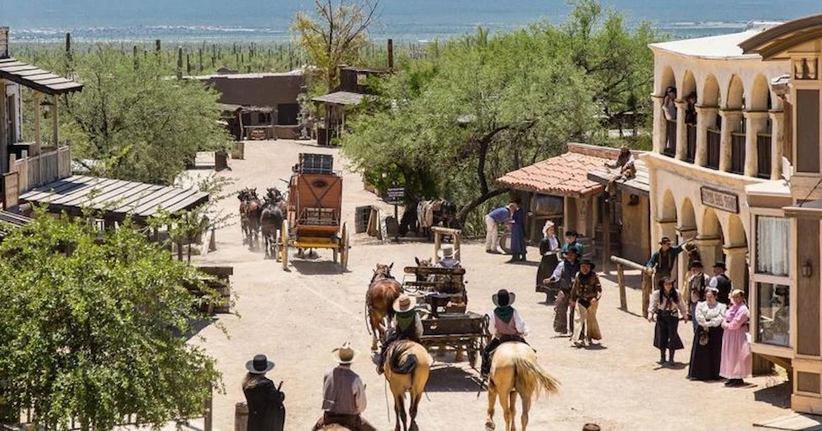 Old Tucson Studios Main Street Western Movie Set